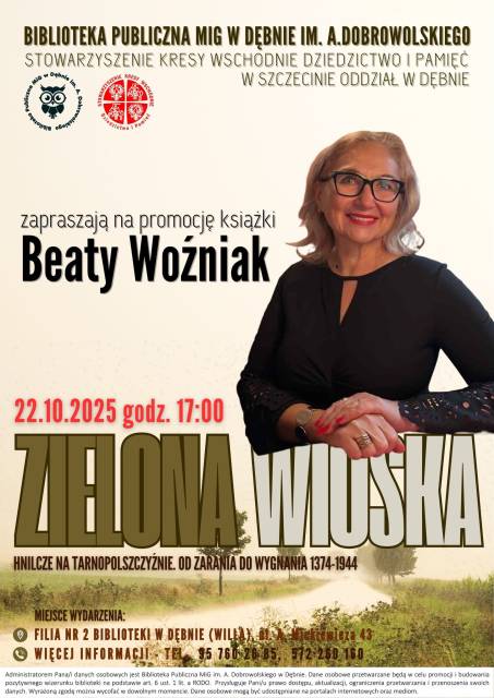 Kresy, pamięć i korzenie – spotkanie z Beatą Woźniak