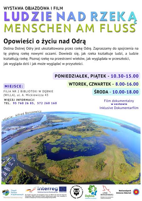 Ausstellung „Menschen am Fluss“ im Deutsch-Polnischen Zentrum in Dębno